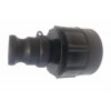 IBC Tank Connector - Female Buttress Thread - with Polypropylene Snaplock Quick Coupling